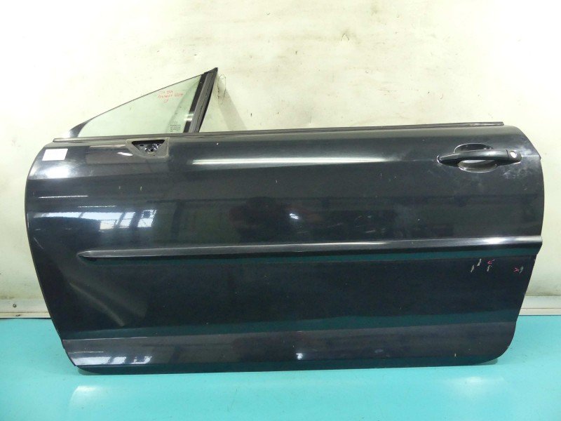 Drzwi przód lewe Peugeot 407 2d czarny KTGB