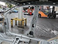 Próg prawy SŁUPEK ŚRODKOWY B Opel Astra V K HB 5d srebrny Z176