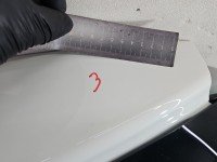 Klapa tył Toyota Yaris II HB 5d biały