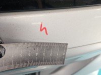 Klapa tył Ford Focus Mk3 kombi 5d srebrny Moondust Silver