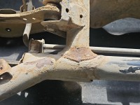 Tylna belka oś tył Mitsubishi Outlander III 12-22 2.0 16V