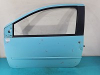 DRZWI PRZÓD LEWE KIEROWCY Renault Twingo II 3d błękitny OVRPC