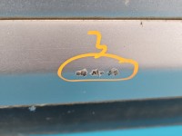 Drzwi tył prawe Honda Civic VIII UFO sedan 4d srebrny nh-700m