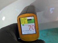 Błotnik przód lewy Mercedes ML W164 srebrny C775