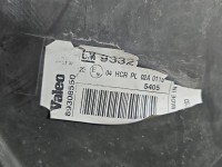 Reflektor lewy lampa przód Opel Meriva A EUROPA 89308550