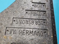 Wkład styropian bagażnika koła zapasowego Vw Tiguan I 07- 5N0858857, 5N0858858