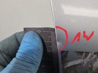 Drzwi przód prawe Kia Ceed II 12-18 5d srebrny