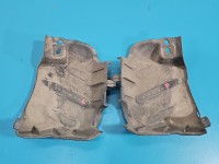 Osłona ZAŚLEPKA PLASTIK 5 elementów, tylnej belki Peugeot 2008 I 13-19 98012208000, 980122198001, 9688309080