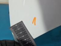 Maska przednia Citroen C5 II X7 biały EWP