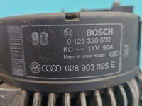 TEST Alternator Audi 80 B4 1.9 tdi 028903025E, 0123320003