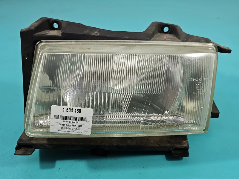 Reflektor lewy lampa przód Citroen Jumpy I 95-06 EUROPA