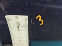 Maska przednia Alfa romeo 147 granatowy