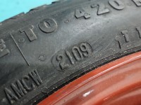 Koło zapasowe 15" dojazdowe dojazdówka Opel Agila B II 08- Rozstaw śrub: 4x100, Continental, 125 mm, Profil opony: 70, Kod...