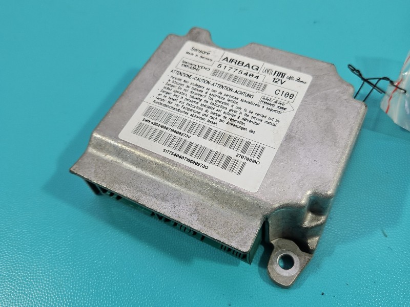 Sterownik poduszek airbag Fiat Bravo II 51775404