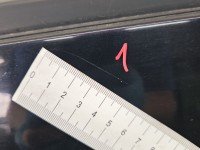 Drzwi tył lewe Mitsubishi Colt Z30 VI 04- HB 5d czarny