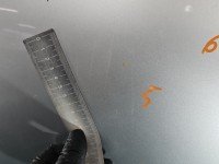 Maska przednia Mitsubishi Colt Z30 VI 04- srebrny