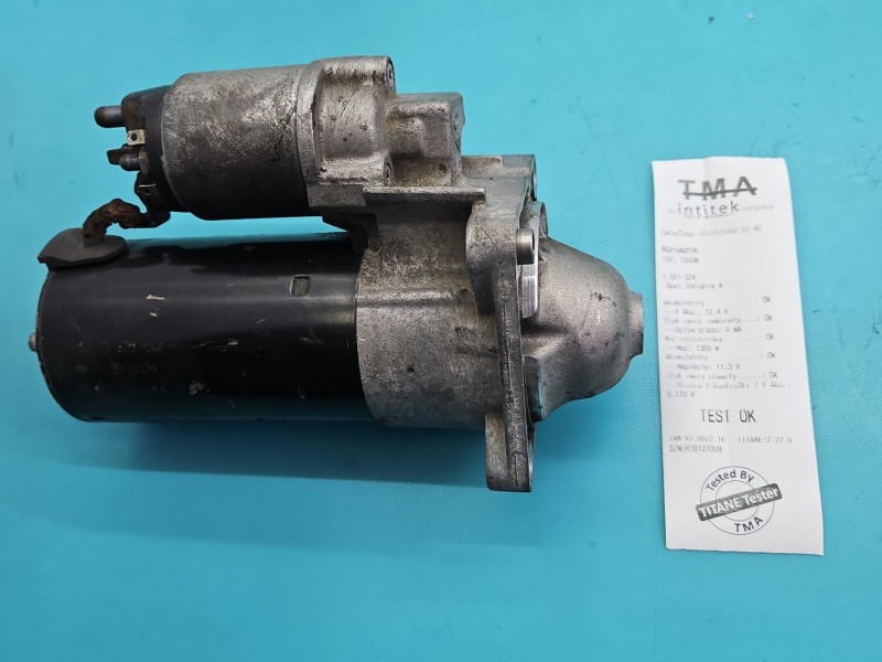 TEST Rozrusznik Opel Insignia A 2.0 cdti 0001148004, 55572065