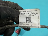 Wiązka zderzaka tył Skoda Scala 2019- TAB019543A, 657971065, 74668 Instalacja pdc