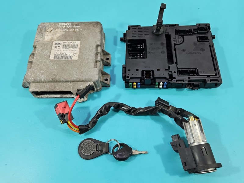 Komputer Sterownik silnika Peugeot 206 1.1 8V wiel