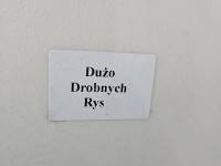 Drzwi tył lewe Dodge Caravan V 07-20 HB 5d bordowy