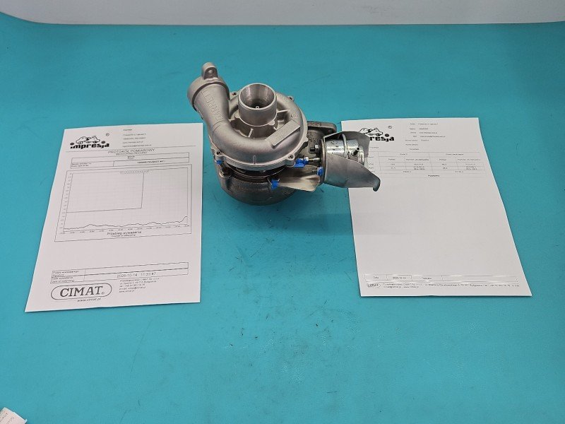 Turbosprężarka Regenerowana Peugeot 407 753420-4, 6T1544V, 9660641380 1.6 hdi 109KM