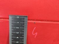 DRZWI PRZÓD PRAWE PASAŻERA Toyota Corolla E10 5d czerwony 3E5