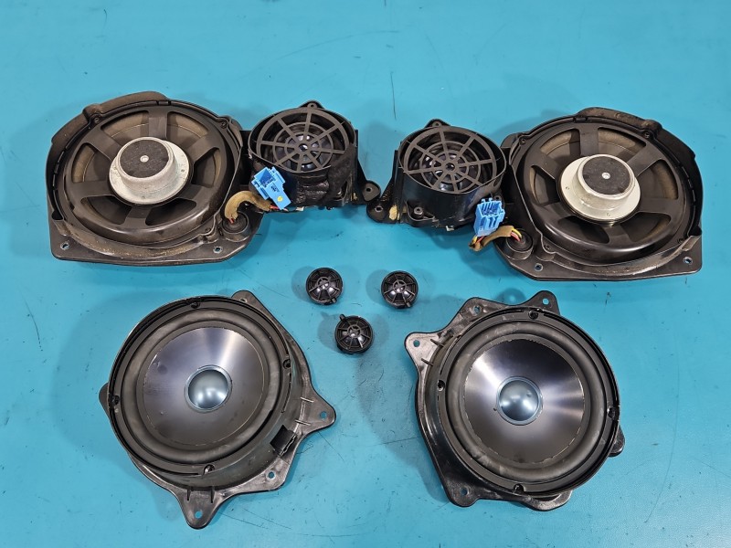 Głośniki komplet Mercedes W221 A2218203702, A2218201202, A2218203402