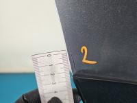 Drzwi tył prawe Skoda Yeti HB 5d szary LF8L