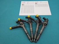 TESTOWANY Wtryskiwacz komplet Opel Astra III H 1.7 cdti 0445110174
