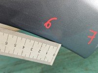 Błotnik przód prawy Renault Megane III niebieski TERNR - BLUE