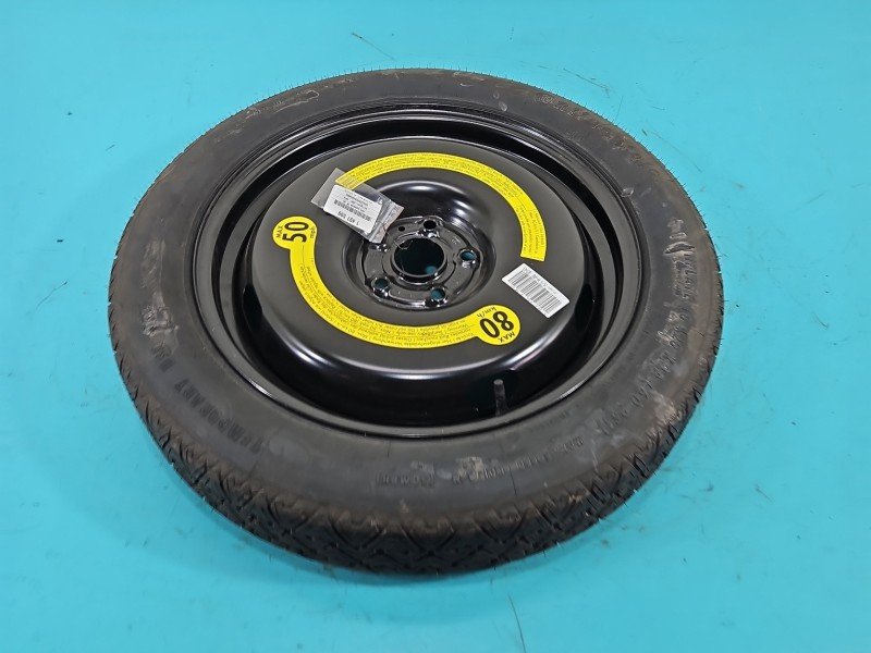 Koło zapasowe 18" dojazdowe dojazdówka Vw Tiguan I 07- Rozstaw śrub: 5x112, Continental, 145 mm, Profil opony: 80, 5X112...