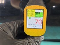 DRZWI PRZÓD LEWE KIEROWCY Honda Civic VIII UFO 5d czarny B92P