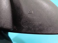 Lusterko lewe pin Citroen C1 I HB czerwony KJH 3d europa