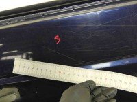 DRZWI PRZÓD PRAWE PASAŻERA Land Range Rover II P38 5d granatowy 602