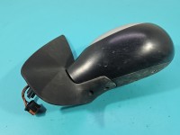 Lusterko lewe pin Peugeot 206 HB 5d kolor srebrny europa