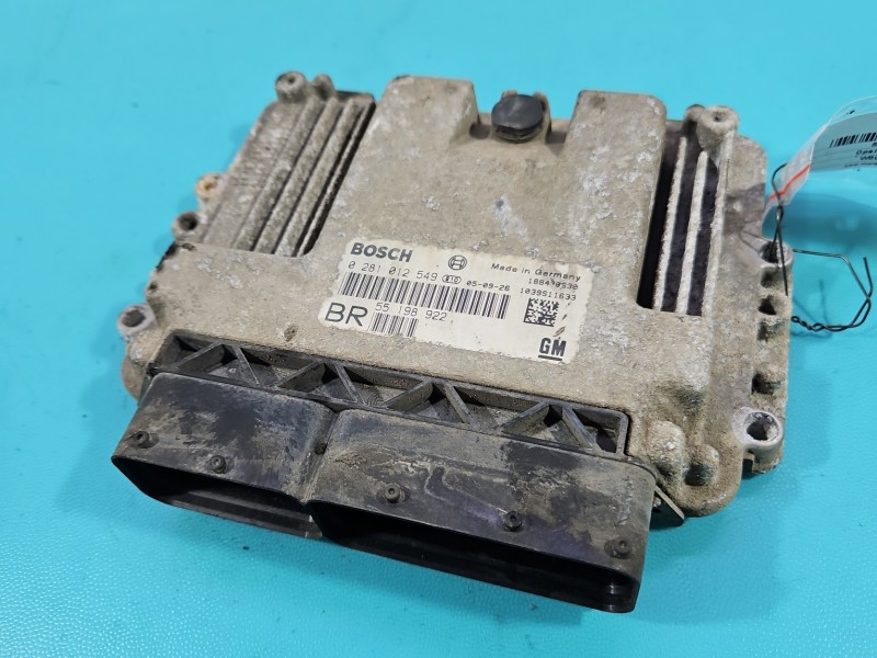 Komputer Sterownik silnika Opel Zafira B 1.9 cdti 0281012549, 55198922