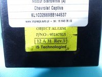 Sterownik moduł Chevrolet Captiva 95187515