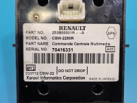 Przełącznik radia nawigacji panel Renault Scenic II 70416331, 253B00001R-A