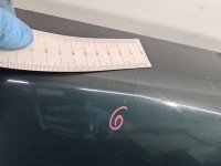 Błotnik przód prawy Opel Monterey zielony