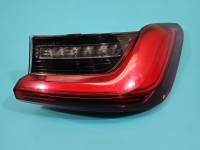 Lampa tył prawa Producent części: BMW, błotnik, pęknięty klosz, sedan BMW G20 sedan EUROPA
