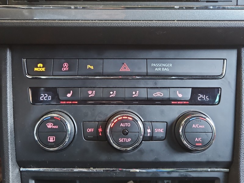 Konsola panel nawiewu Seat Leon III 12- 5F0907044J