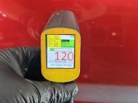 DRZWI PRZÓD PRAWE PASAŻERA Vw Tiguan I 07- 5d bordowy LA3T
