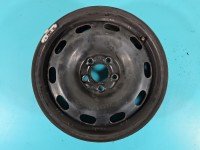 Felga stalowa 15" Skoda Roomster Szerokość felgi: 6.0", Rozstaw śrub: 5x100, Odsadzenie (ET): 38, czarny, 6j et38 5x100