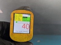 Drzwi tył lewe Fiat Grande Punto HB 5d srebrny 595/A