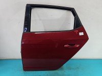 Drzwi tył lewe Seat Leon III 12- HB 5d bordowy LS3Q
