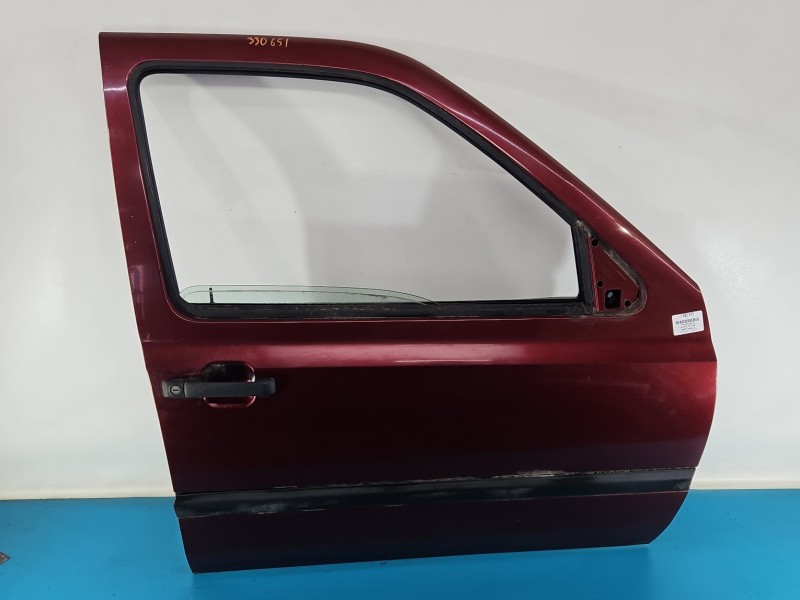 DRZWI PRZÓD PRAWE PASAŻERA Vw Golf III 5d bordowy