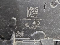 Zamek tył lewy Skoda Superb III 8pin, uszkodzona obudowa 5TA839015M