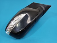 Lusterko prawe Hyundai Ix35 Europejska, 8pin .składane elektrycznie. Pęknięty kierunkowskaz kierunkowskaz. Rysy na obudowie...