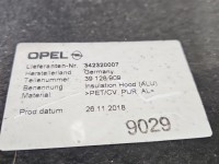 Wygłuszenie maski PODBITKA Opel Insignia B