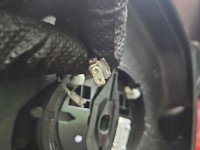 Lusterko lewe pin Mitsubishi Outlander III 12- HB 5d kolor Bordowy P62 europa